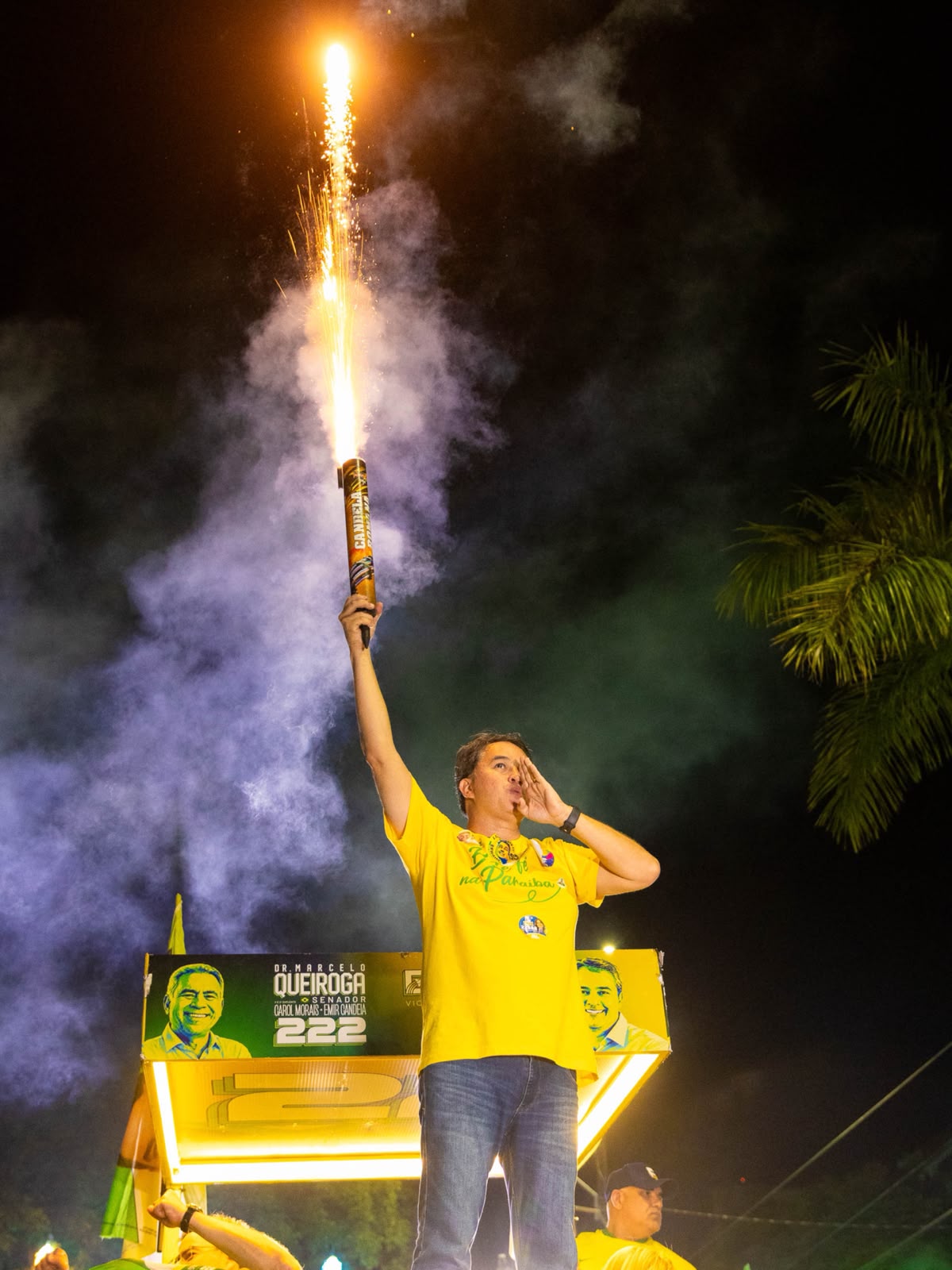 Efraim encerra campanha de rua com Bloco 22 e diz: “A máquina mais poderosa é a vontade do povo”