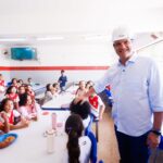 Leo Bezerra inspeciona obras para dobrar oferta de vagas de escola no Colinas do Sul e celebra avanço de sete unidades na região