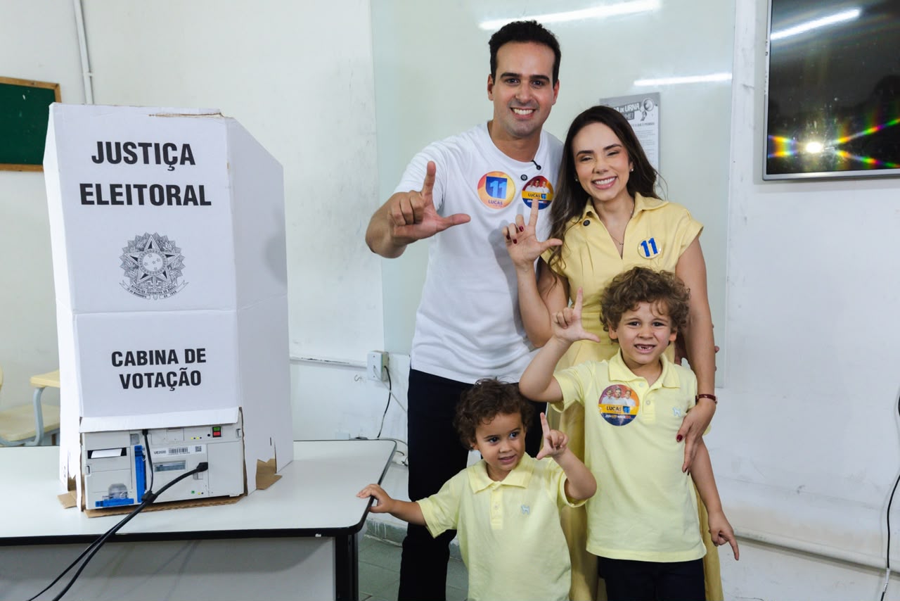 Lucas vota em Campina Grande e destaca campanha propositiva e unidade da chapa