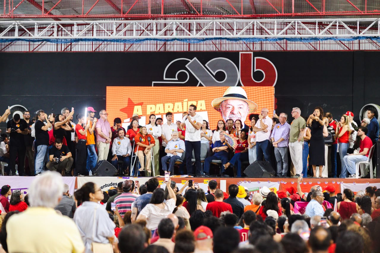 Lucas reforça unidade em plenária que anuncia organização regional para campanha de Lula na Paraíba