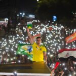Lucas reforça apoio a Lula em grande caminhada que reúne multidão em Mangabeira